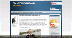 Desktop Screenshot of cdu-neuwied.de